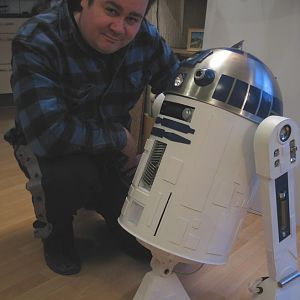 Frenk with finished R2D2