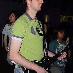 Tim the guitar hero