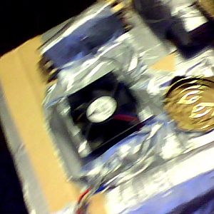 Heres a side view of the inside. Those rectangle wads of crap are wat reniforces th box.