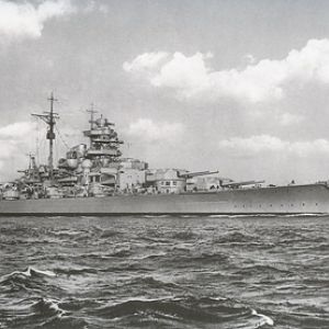BISMARCK SHIP PHOTO