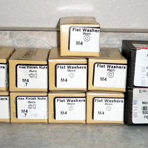 Here are most of the fasteners I will be using