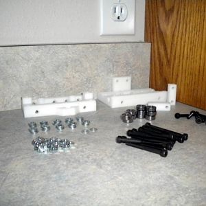 The parts to make the x-carriage assembly