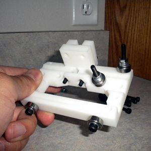 Now I am working on the upper half of the carriage