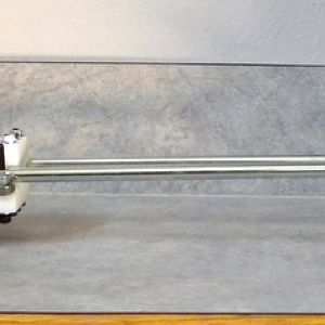 Complete X-axis assembly