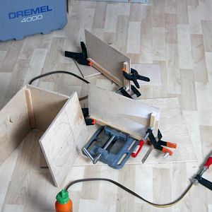 Waiting for the glue to set