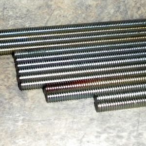 Each one of the rods was turned on a lathe to remove any rough edges