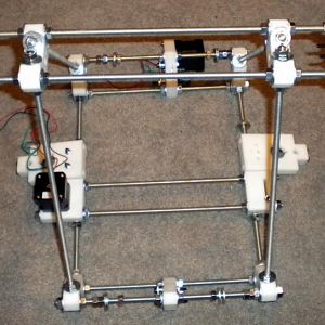 Now some of the center supports have been added, they are needed since the Z-axis belt will be tensioned right over that area.
