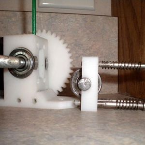 The springs allow me to adjust the pressure on the filament