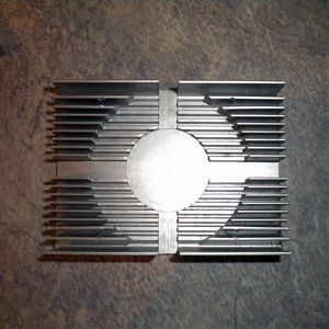 I made sure to remove the fan before I began lapping it.