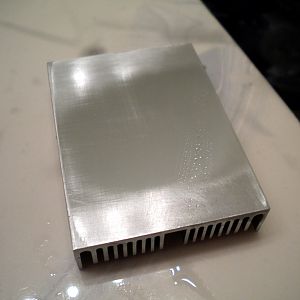 After using 400 grit