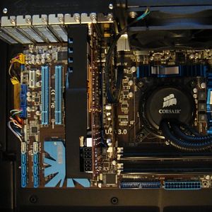 H50 CPU block attached