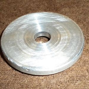 The back side had some extra metal that I had to remove with my lathe.