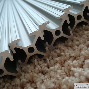 8020 pc case up close