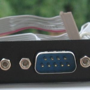 3x RS232 custom PCI bracket