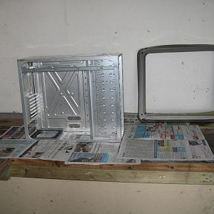 Case is stripped down as far as I could, ready for prep.