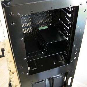 Plently of space to hide/route cables and wires