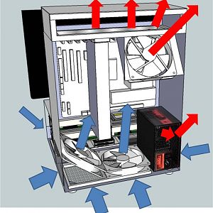 ATX Desktop L   Airflow