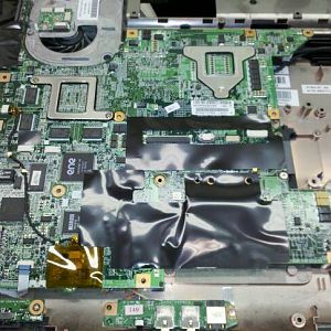 After removing what seemed like a thousand screws.... and still more to take apart.