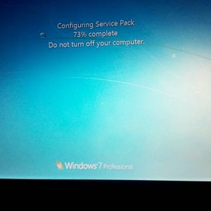 Now to remove that crap SP1