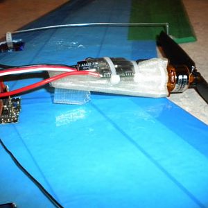 The printer has already proven to be very useful for making odd parts such as brushless motor mounts.