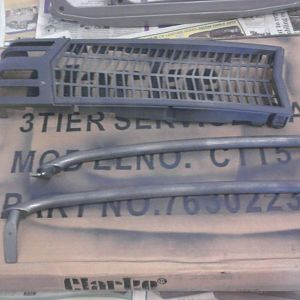 Using the last of the etch primer on the top and handles.