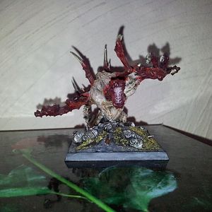 My newest figure, all painted and ready to instil terror in my enemies.