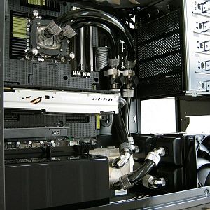 Revised Internal detail pictures - Showing acrylic backplates now added to GPU, Soundcard and the PSU cover.