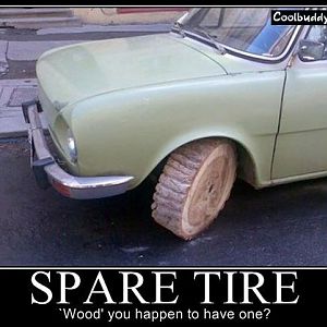 wood tire