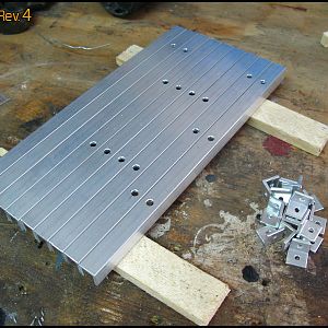 The middle bars fully drilled