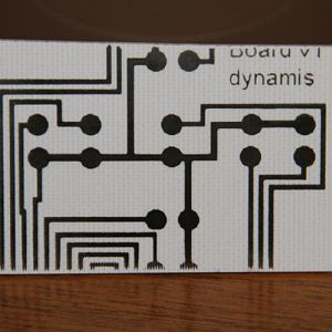 First attempt at PCB design and etching - I'm very pleased with result!