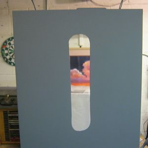 Right panel primered.