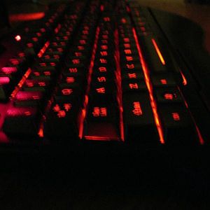 Gotta love the Saitek keyboard