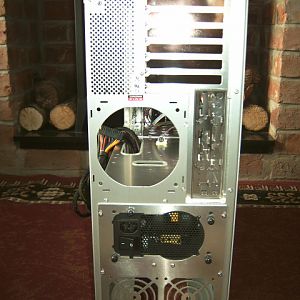 Rear showing Modified PSU mounting