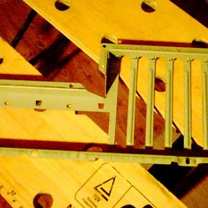 30) IO section from the donor PC chassis.