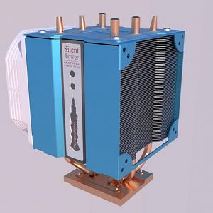 thermaltake silent tower 1 sketchup kerkythea