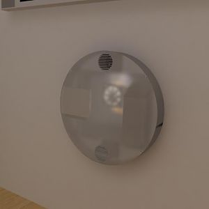 Wall Mount Case design with white Frosted cover