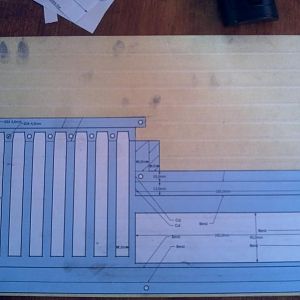 ATX backplate   template