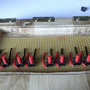 Control panel   electronics fitted