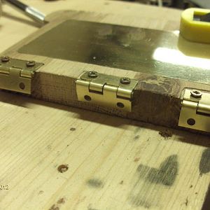 Control panel   hinges