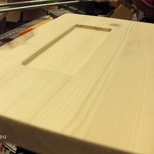 Control panel   rear piece