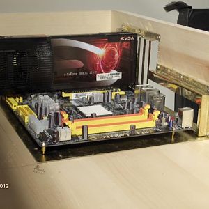 Mobo tray   test fit pre route 4