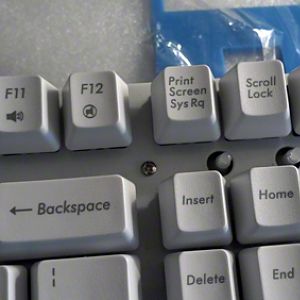 One of two screws to remove the pcb, etc. from the bottom section of the case.