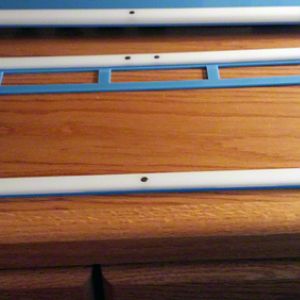 Reverse view of the top case assemby.