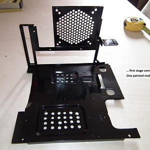 7 One new mobo tray and back panel