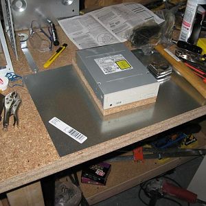prep for cd drive cover
