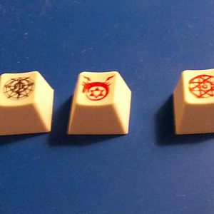Full Metal Alchemist theme cherry mx keycaps