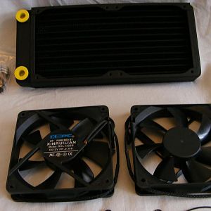 EX240 and 120mm fan