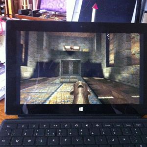It's Quake! On a Surface RT!!!