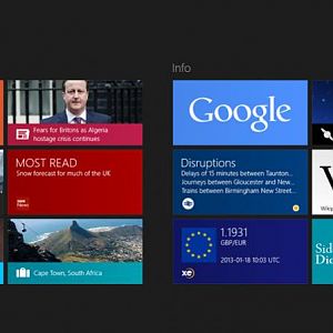 Screenshot Start Screen