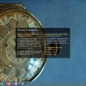 Rainmeter on Surface RT